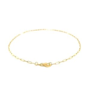 14K YELLOW GOLD | anklet